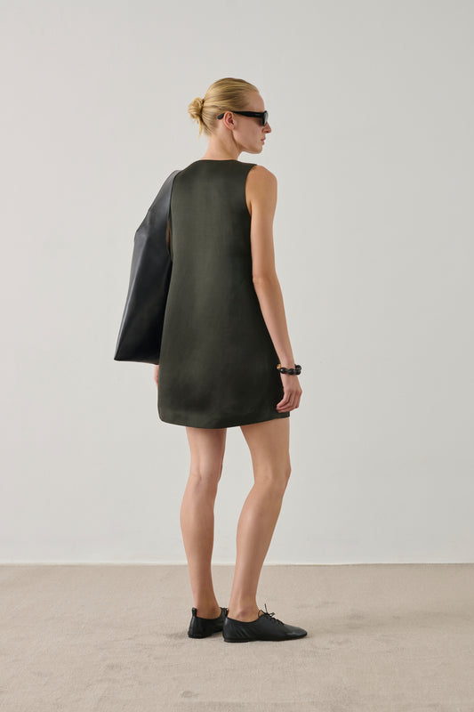 Robe Italie - Vert Foncé - Femme