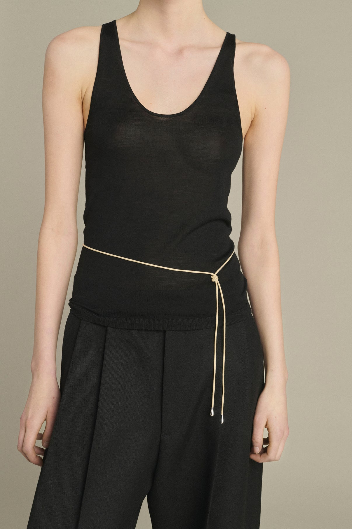 Cordon - Crème - Femme vue 3