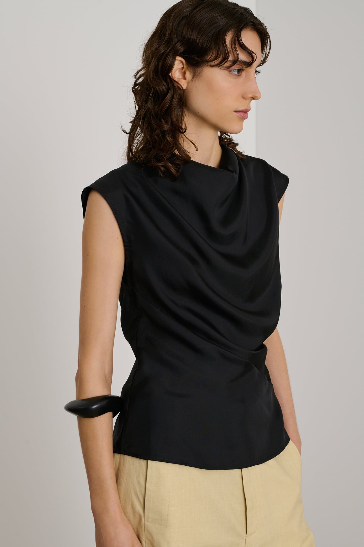 Blouse Eclat - Noir - Femme vue 4