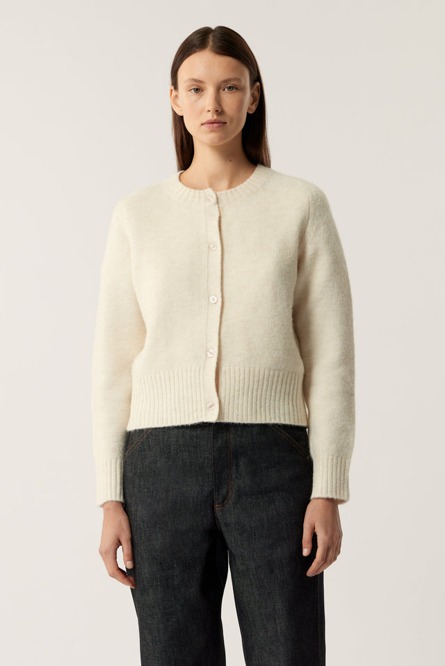 LYNE OFF-WHITE SWEATER